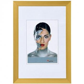 Aluminiumrahmen Walther AT100G Spacy in Gold, 70 × 100 cm