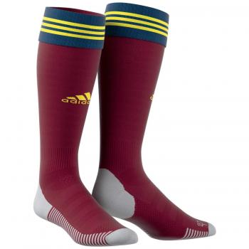 Adidas ADI Sock 18 – Collegeburgunder & Gelb mit Marineakzent, 37‑39