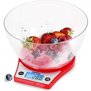 Duronic Bilancia da Cucina con Precisione 1g-5kg