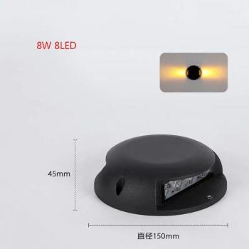 Outdoor LED Ground Light 2W 3W 4W 8W IP65 Waterproof Buried Lamp