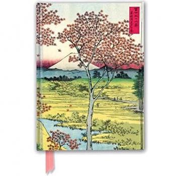 Hiroshige: Twilight Hill (Foiled Journal) (Flame Tree Notebooks