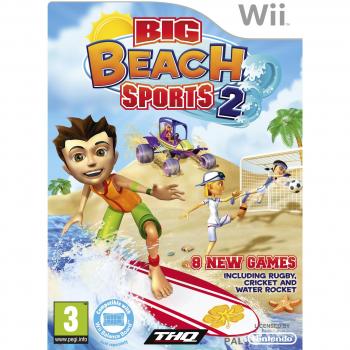 BIG BEACH SPORTS 2 Nintendo Wii game with manual