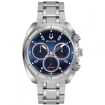 Bulova Herren-Armbanduhr Analog Quarz Curv 96A185