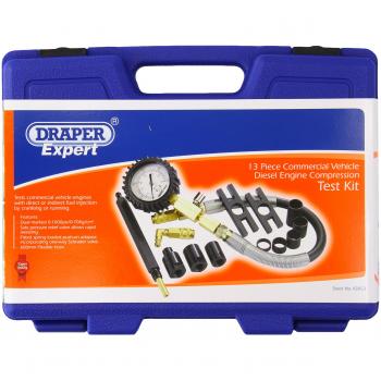 Diesel Engine Compression Test Kit with 13 Pieces by Draper