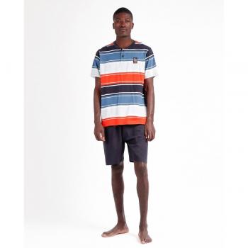 Short Pijama Hombre Azulado Admas