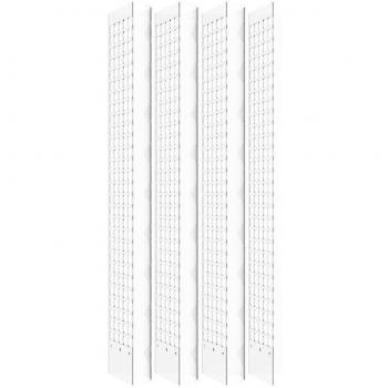 Quatre poteaux 60 cm pour support de plante, réutilisable