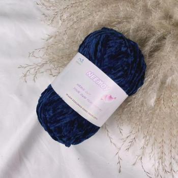 Himalayan Velvet 12‑Shade Finger Knit Blanket and Booties Set