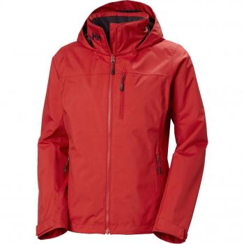 Helly Hansen Chaqueta de Medio Peso con Capucha en Rojo Tomate (Mujer)