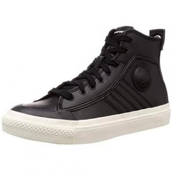 Diesel S‑ASTICO Herren Sneaker LACE – Mid‑Schwarz – 40 EU