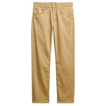 Superdry Pantalon Sateen Marron Taille 30/32