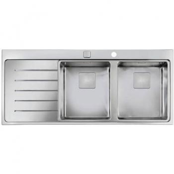 Fregadero Teka Zenit R15 2C 1E Inoxidable