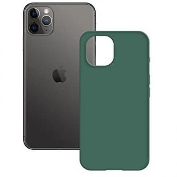 Funda Verde Semirrígida KSIX iPhone 11 Pro Max con Tecnología Anti‑Resbalón