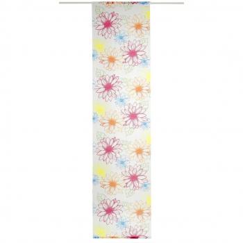 Stoff-Schiebevorhang Deko Trends – buntes Design