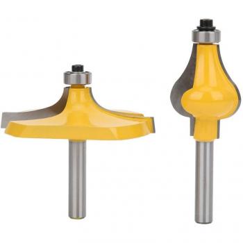 Set Punte Corrimano 8 mm Jeffergarden Gambo 2 pezzi