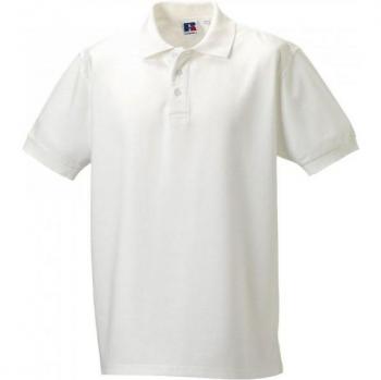 Russell Ultimatives klassisches Herren-Poloshirt M (Weiß)
