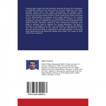 Effect of particles distribution on the crack of Syntactic foam