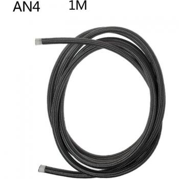 1M Nylon Steel Braided Brake Gas Oil Fuel Line Hose AN10