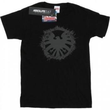 Camiseta de Hombre Marvel con Logo de Agentes de SHIELD