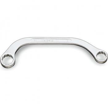 Beta Tools 83 Bi-Hex Double Open-End Half Moon Wrench 10 x 12mm