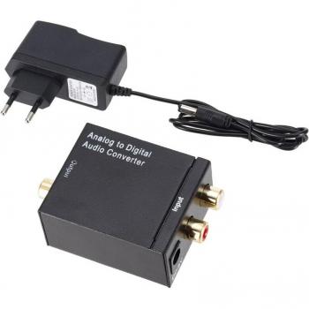 Grwibeou Adaptador Digital Audio: Entrada Coaxial RCA, Salida Óptica TOSLINK, Compatible Xbox