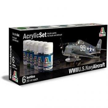 Italeri WWII U.S. Navy Avion Set de Peinture