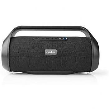 Altavoz Bluetooth® para fiestas | 6 hrs | 2.0 | 90 W | Reproducción de medios: AUX/USB | IPX5 | Conectable | Asa de transporte | Negro