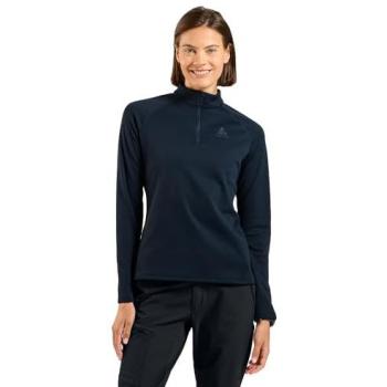 Odlo Besso Fleece Langarmshirt für Damen, marineblau, S