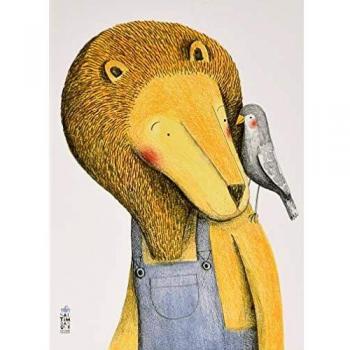 Le lion et l'oiseau