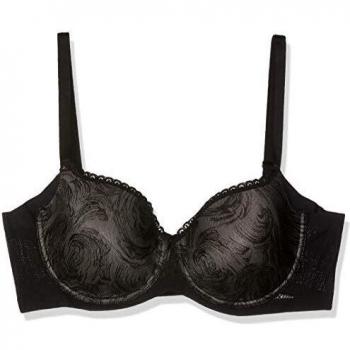 Selene Violeta Black Underwire Bra Size 90