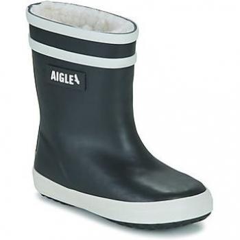 Bottes de pluie fourrées bébé Aigle Baby Flac Fur 2 rose