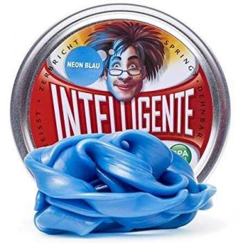 Intelligente Neonblau‑Knete – Dunkellicht