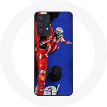 Coque Fernando Alonso para Samsung Galaxy A32 5G F1 Roja