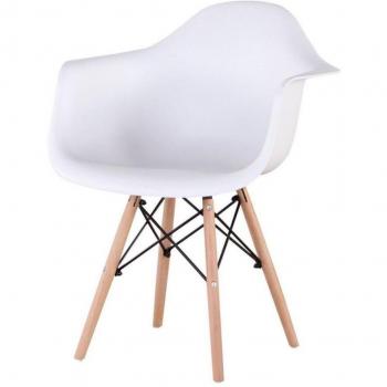 Set di 4 sedie moderni bianco Federica