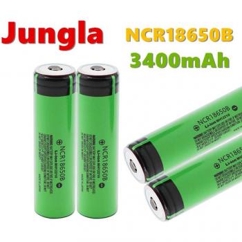 3.7V 18650 Lithium Battery 3400mAh with Charger