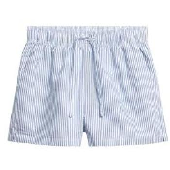 Short élastique rayé en coton biologique Superdry