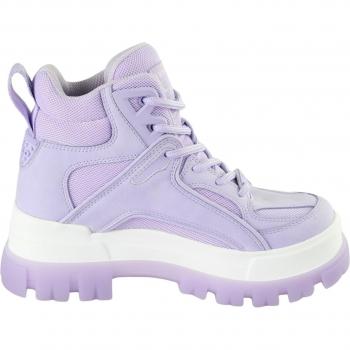 Sandalettes Buffalo Aspha Hyb Mid – Femme, Nubuck et Mesh végan