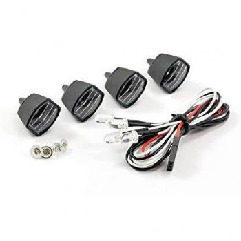 Fastrax Kit d'Éclairage avec Lentilles LED Connecteur 4 pièces Rectangle FAST2340