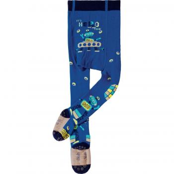 Maximo Baby-Laufhose Blau, 62/68 – rutschfeste Krabbel-Streifen