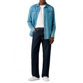 Levi's® Jeans 555™ 000LO-0000 Dunkelblau Loose Fit 34_32 Herren