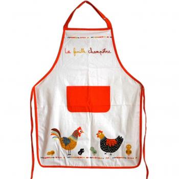 Tablier Cuisine Poule R&B 90×70 CM