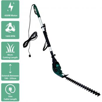BentleyScope 450W Adjustable Hedge Blade