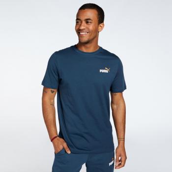 Camiseta Puma Small Logo Azul para Hombre