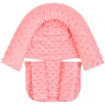 Baby Car Seat Head Support Pillow with Strap Covers