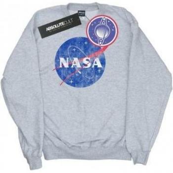 Sudadera Hombre Desgastada con Logo NASA