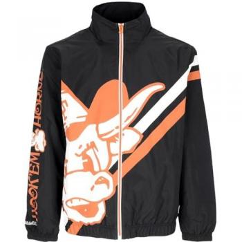 Mitchell & Ness Herren‑Jacke „University of Texas“ – Exploded‑Logo‑Warm‑Up (S)