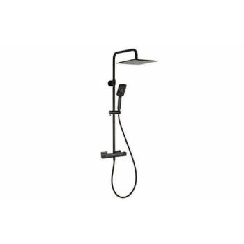 Douche Design Cubus Noir Mat Valvex