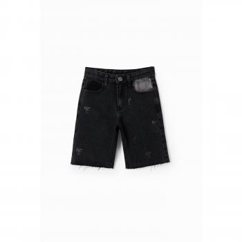 Shorts de Denim Preto Now 9/10
