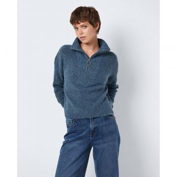 Noisy May Pullover mit Reißverschluss