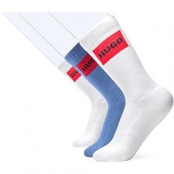 HUGO Underwear Freizeitsocken »3P QS RIB LABEL«, (3 Paar)