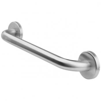Barre d'appui 30 cm acier inox brossé